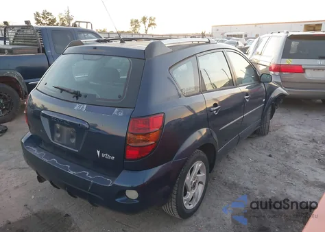 2004 Pontiac Vibe из США, поврежденный, VIN 5Y2SL62874Z444189